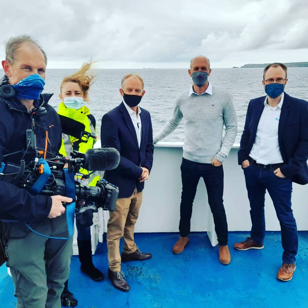 We are delighted to be part of Making Waves, Future of Shipping – a documentary made by the UK Chamber of Shipping –which is being filmed on Scillonian today. The documentary will be released during London International Shipping Week in Sept #ukchamberofshipping #FutureOfShipping