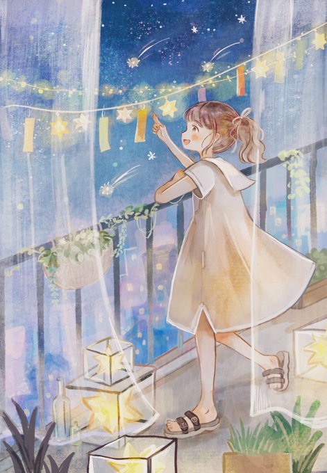 「dress tanabata」 illustration images(Latest)