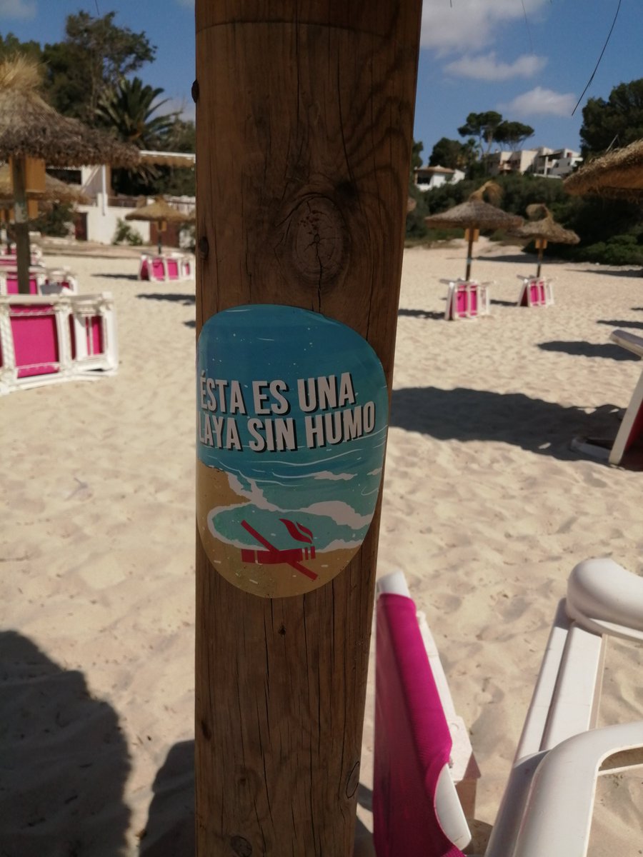 SalutGOIB's tweet photo. #PlatgesSenseFum➡️Cala Anguila @ajManacor 🚭⛱️👏👏volem animar als municipis amb platges a adherir-se al programa   https://t.co/RtXPPzRzRy amb la finalitat de millorar la salut. https://t.co/h0Sma4Bs6l