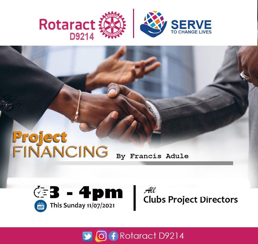 KimeraSemambo's tweet photo. District Projects Team is inviting you to a scheduled Online Training. Sunday 11th 3pm

Topic: Project Financing &amp; Fundraising

Trainer: Rtr Adule Francis

Follow Link: https://t.co/FRFyUvMqMO 

You are all welcome!! https://t.co/rIkru9Fcld