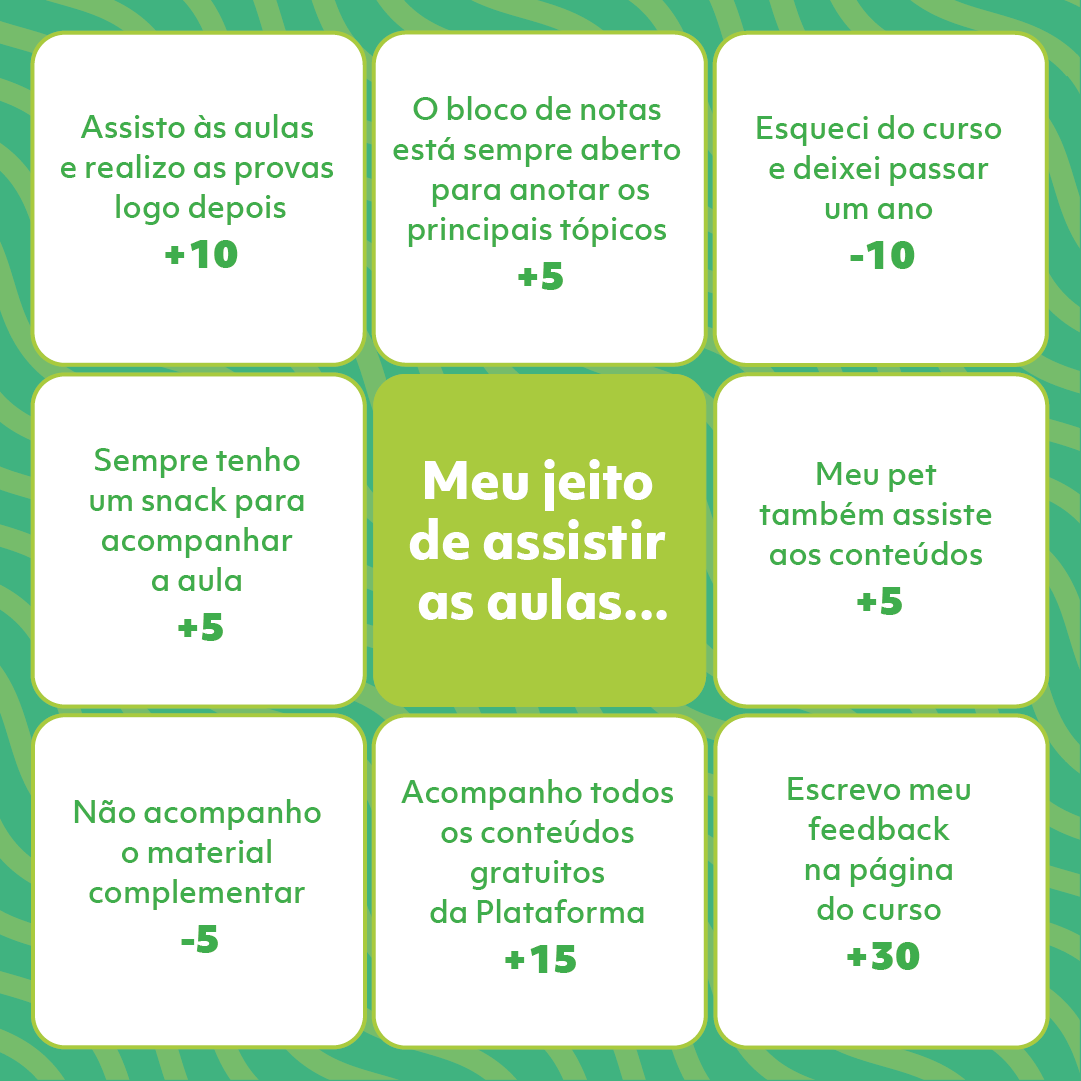 cursosolution's tweet photo. Cada um tem seu “jeito Solution” de consumir nossos conteúdos. Qual é o seu?
Nos conte nos comentários quantos pontos você fez!
#PlataformaSolution #CursosOnline #CursosGratuitos https://t.co/OQTdtv5jIp