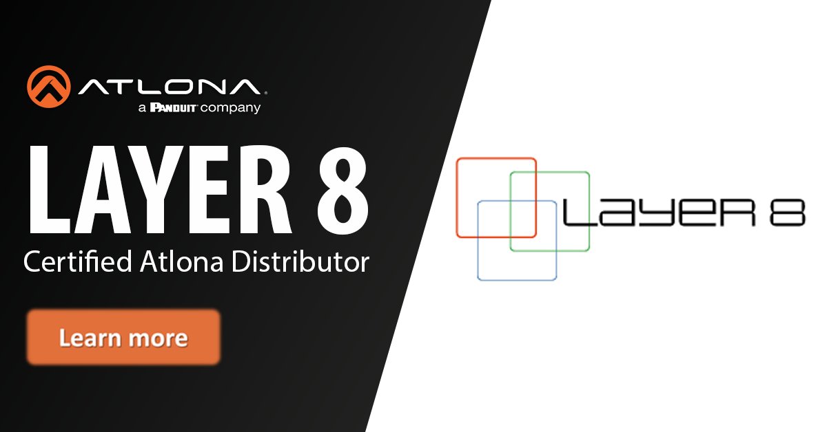 Atlona's tweet image. Our distribution partnership for the Pacific Northwest with Layer 8 is covered in SCN Magazine.

Details can be found on page 21: bit.ly/3k07oMG

#presentationsystems #AVTweeps #proAV #collaboration #conferenceroom #edtech #huddlespaces #classroomtechnology