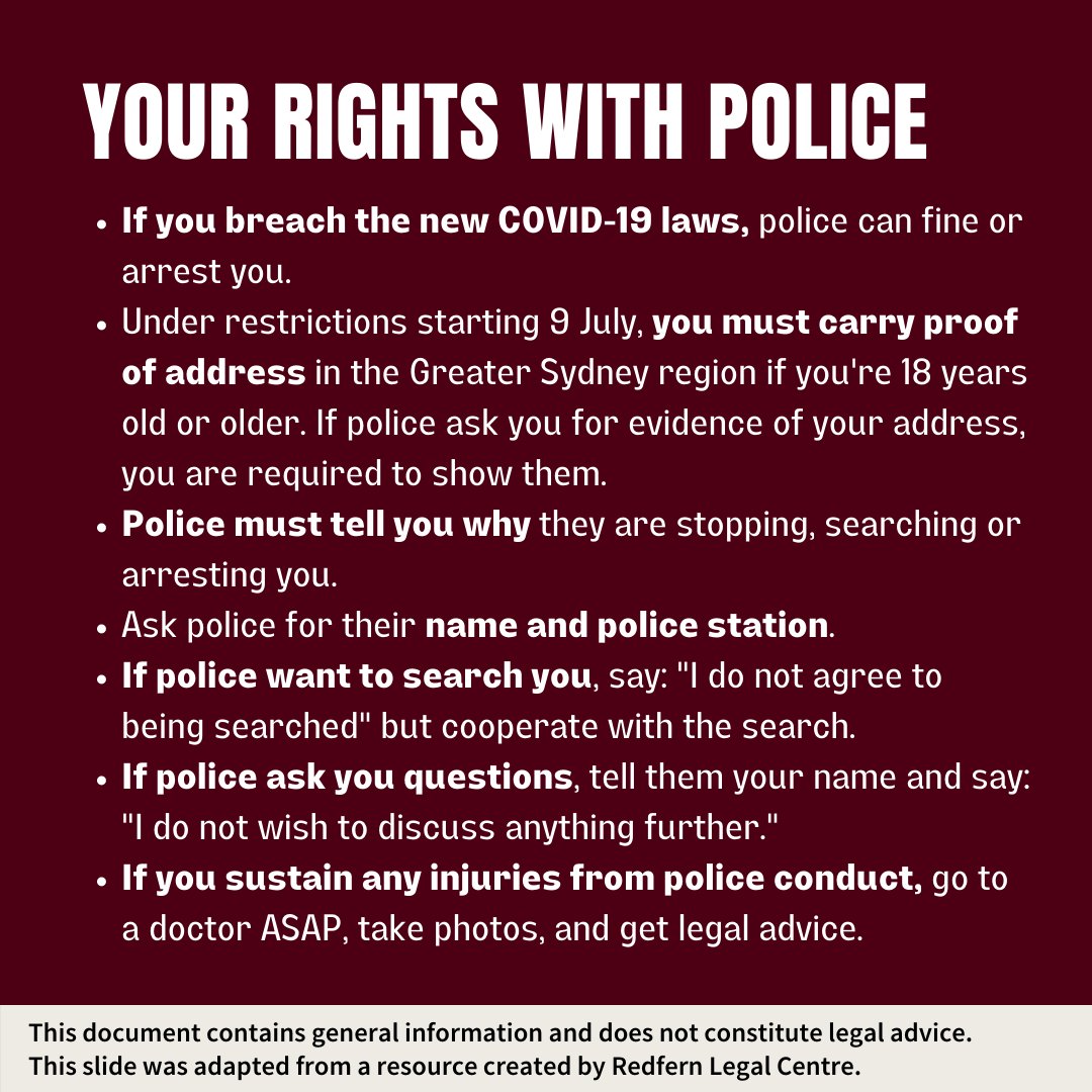Legal Observers NSW tweet media