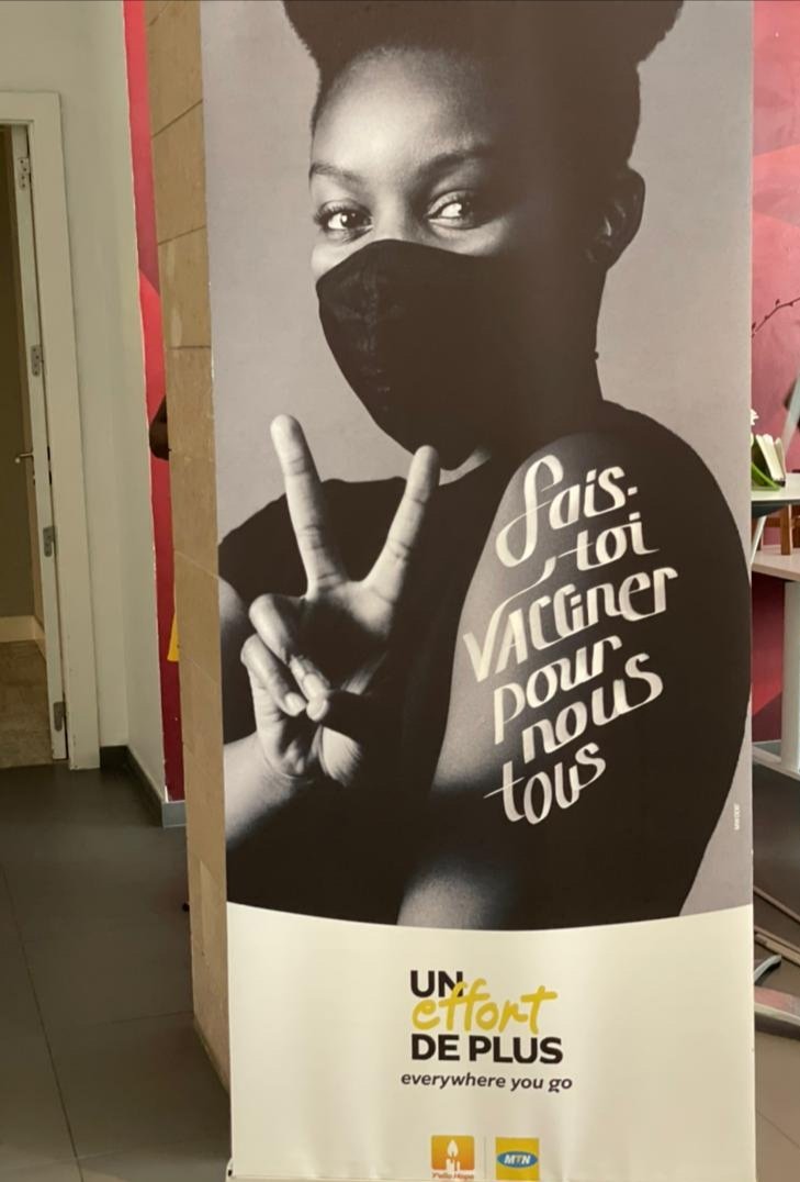 MTNCotedIvoire's tweet photo. #MTNCI lance ce jour sa campagne "UN EFFORT DE PLUS" en collaboration avec le Ministère de la Santé.
Une campagne pour sensibiliser les populations à garder les bons gestes contre la Covid-19 mais surtout à se faire vacciner pour le bien de tous.
#UnEffortDePlus
#StopCovid19 https://t.co/zOOvQGLFY8