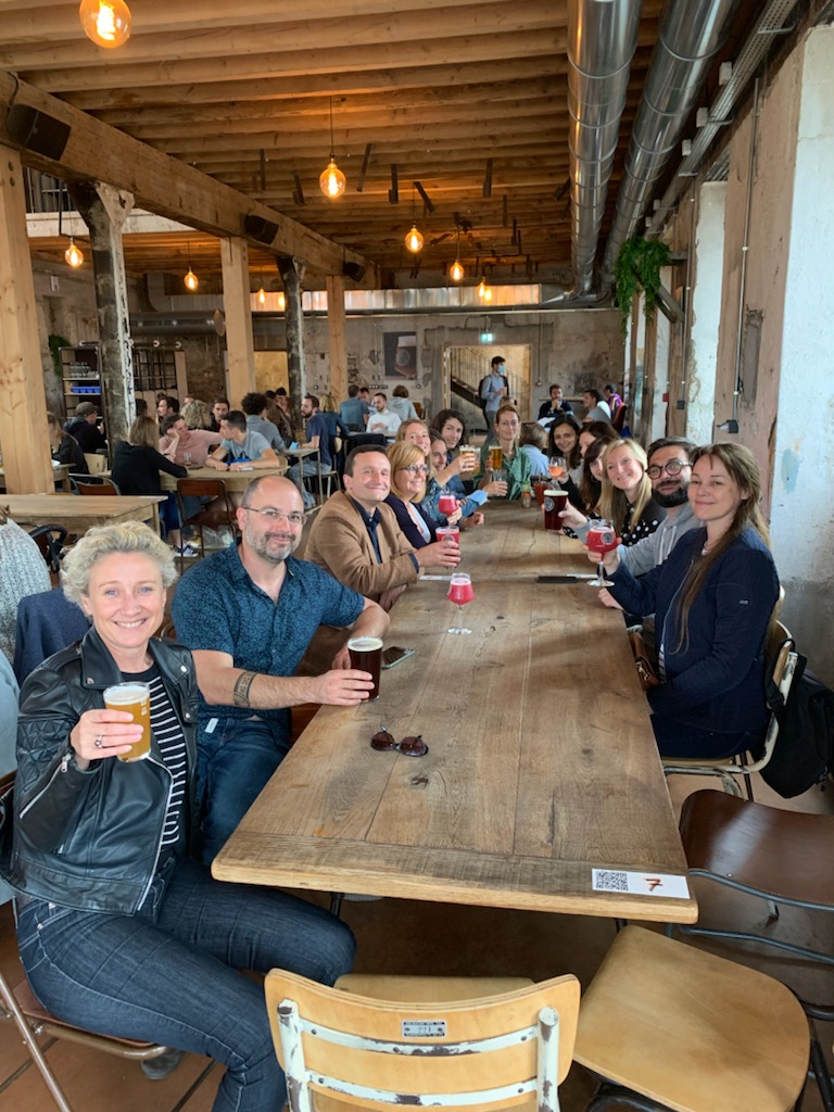 #Séminaire de la #TeamMoswo 2021. Retrouvailles chez <a href="/ORA_equilibre/">ORA</a> et participation à un atelier d'art-thérapie animé par <a href="/LalexAndrea/">Lalex</a>. Créativité, lâcher prise puis détente et convivialité à la #LittleAtlantiqueBrewery ! #VieDAgence #Nantes #DesignersEngagés