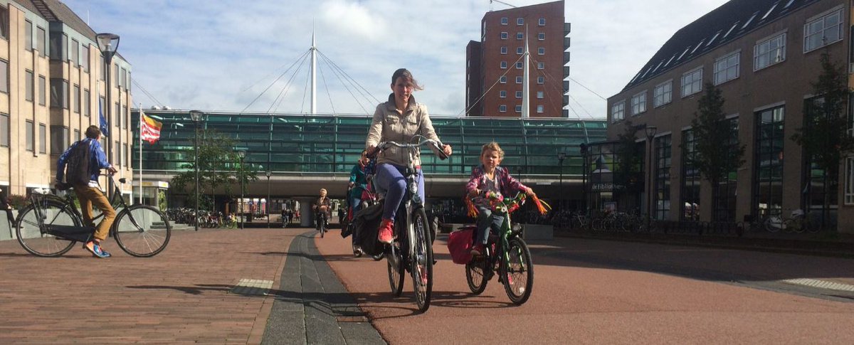 Cycling_Embassy's tweet photo. The Netherlands is often considered to be a ‘Bicycle Paradise’. 

But it may be more helpful to think of it as a ‘Modern Cycling Lab’, where a wide variety of initiatives can be tested, scaled, and then—if deemed successful—seen and experienced firsthand.

https://t.co/4EUqhu3IZ5 https://t.co/r8Mge8iyw3