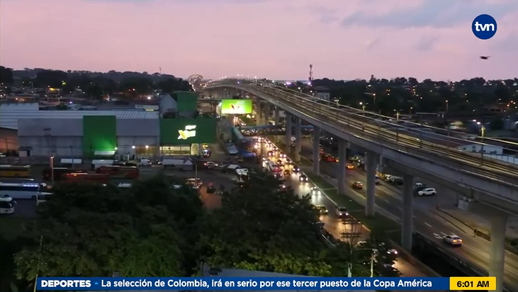 tvnnoticias's tweet photo. Tráfico vehicular a esta hora en la 24 de Diciembre. #NoticiasAM #TraficoAM @tvntrafico https://t.co/riJTsGv9eJ