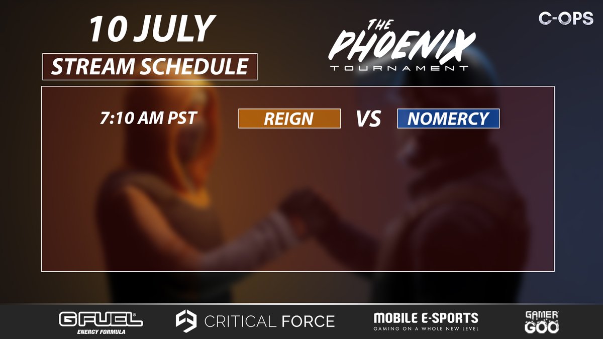 eSports_Mobile's tweet image. Join us this Saturday at 07:10 AM Pacific Time with the 2nd Semi Final of the @CriticalOpsGame Tournament at youtube.com/mobileesportso…. Each match will be based on a BO3 format so expect these teams to show unique talent! #esports #mobileesports #games #gaming #gamers #CriticalOps