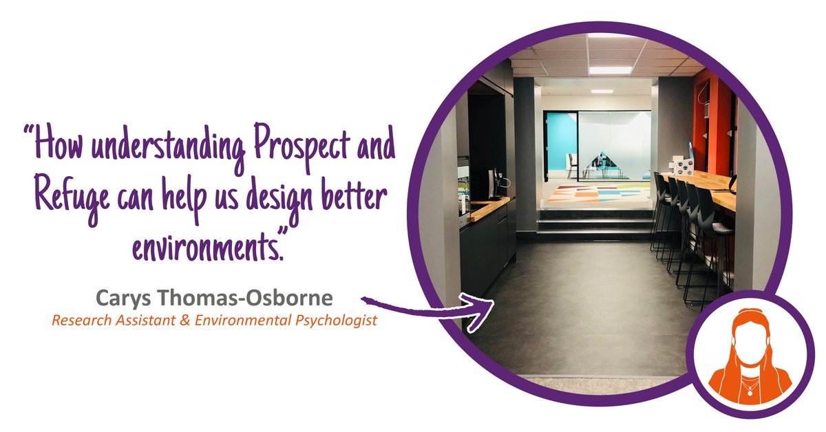 _GT3Architects's tweet photo. This week GT3’s Research Assistant &amp; Environmental Psychologist @CarysGT3 discusses the meaning behind Prospect and Refuge and how the concept can be utilised in how we design spaces.

Read more here: https://t.co/wEkiWyAuS4

#PsychologyInDesign #ProspectandRefuge https://t.co/0Qn39SzyrJ
