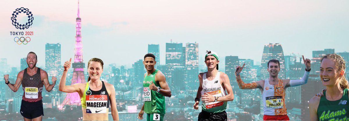 🌟 6 Athletes from Northern Ireland Selected for Tokyo 🌟

6 athletes from N will compete at the Tokyo Olympics as part of <a href="/TeamIreland/">Team Ireland</a> :
⭐ Leon Reid
⭐ Kevin Seaward
⭐ Ciara Mageean
⭐ Stephen Scullion
⭐ Paul Pollock
⭐ Eilish Flanagan

Full story: bit.ly/3qWeJOy