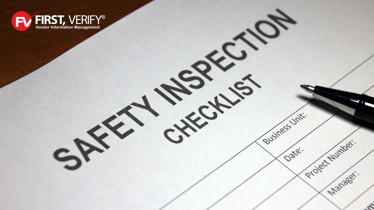 FIRSTVERIFY's tweet photo. The Contractor Prequalification Questionnaire checklist can be used as a guide to help inspect a construction site for common safety-related points. Read here: https://t.co/u3LeX3ArKX
.
.
#ContractorPrequalification #Questionnairechecklist
#Contractor #Prequalificationchecklist https://t.co/u2fV0bnOc8
