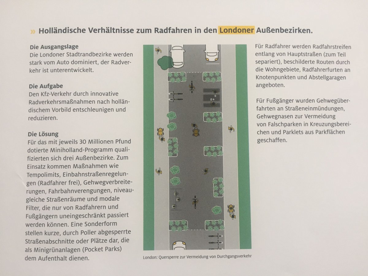 meliskagomez's tweet photo. Anscheinend hat jemand unsere #InnoRAD Factsheets gelesen🧐Der #ADAC berichtet nun in seiner Ausgabe „Expertendialog“ über die #Superblocks & die #Mini-Hollands. Weiter so!✌️
Der @FahrradClub, setting the agenda since... schon lange! 😉 https://t.co/seSNcZry6J