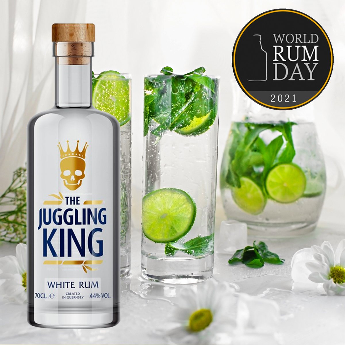 Tomorrow it’s the #WorldRumDay and if we are not happy with that, on Sunday we also have the #MojitoDay 🥳
Treat yourself doing a #WhiteMojito with Juggling King White Rum, sublime!!! 🍸🌿
.........
#rum #cocktails #WhiteRum #JugglingKing #drinks #cocktail #bar #mixology