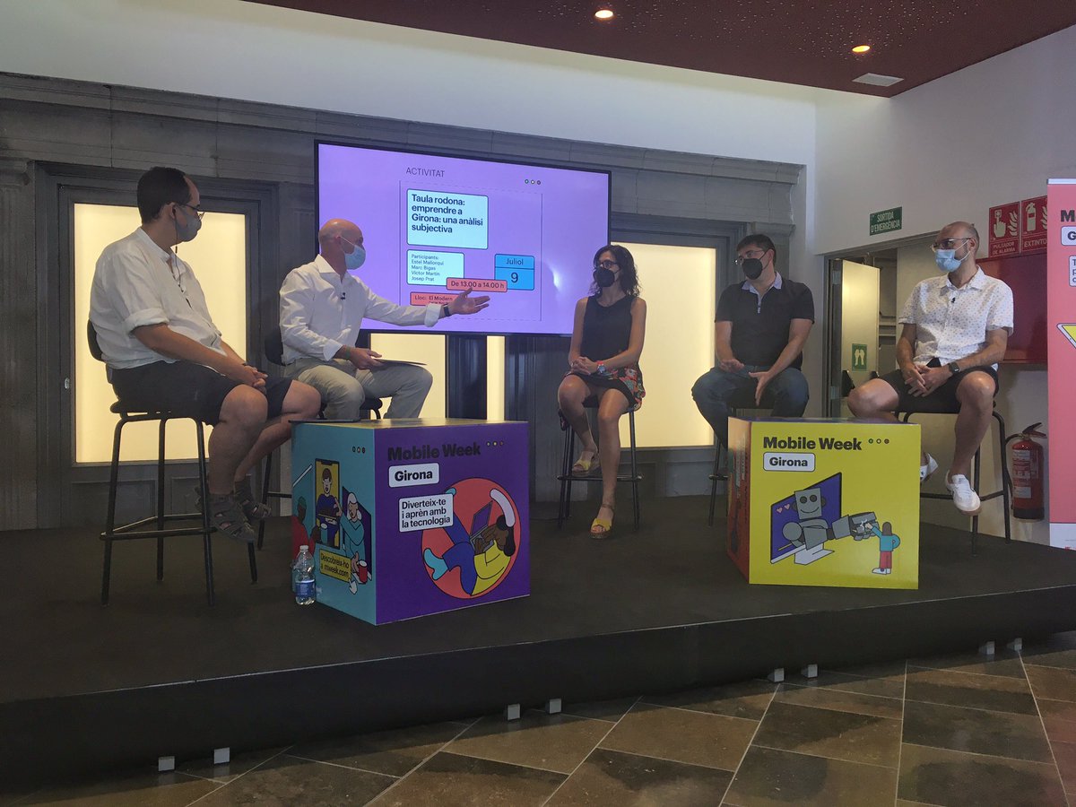 Mobile Week Girona tweet media