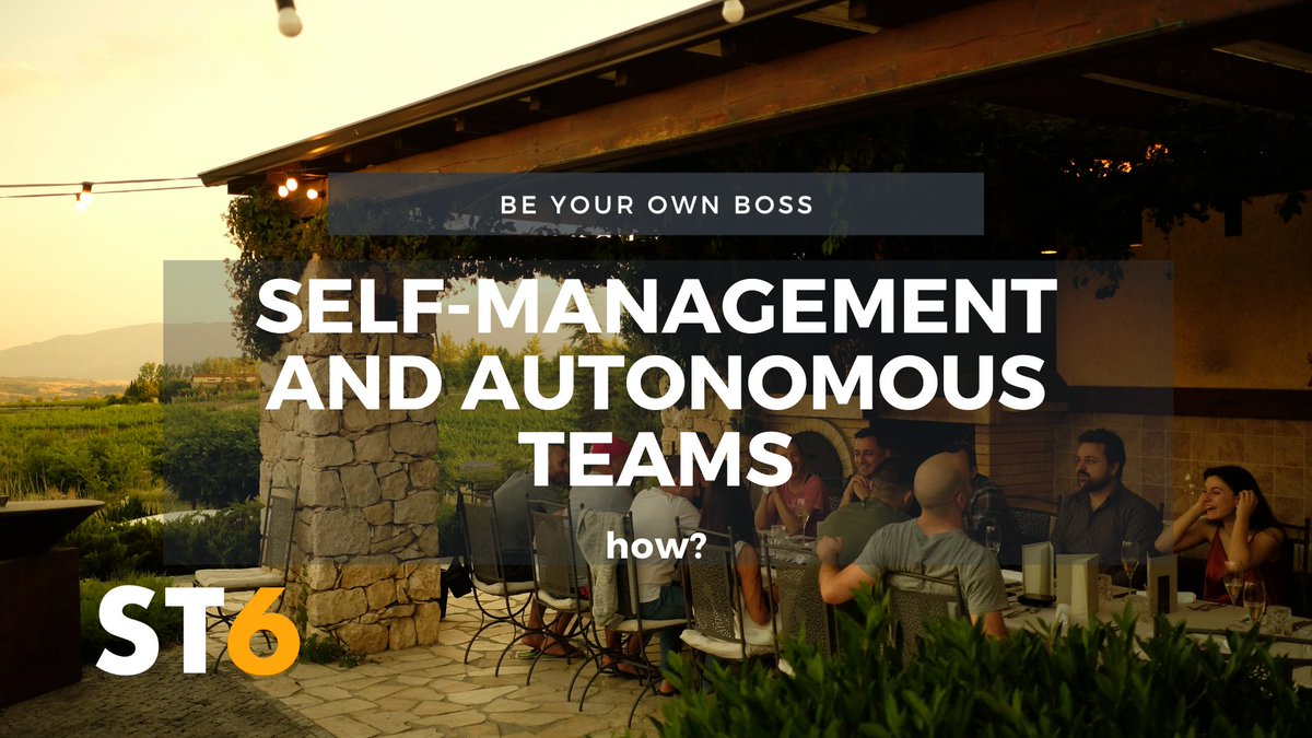 At ST6, we work on the principles of self-management and autonomy.
 
We treat everyone as trustworthy and responsible human beings. 🧡
 
Be an ST6er➡️ bit.ly/3dWBVHa