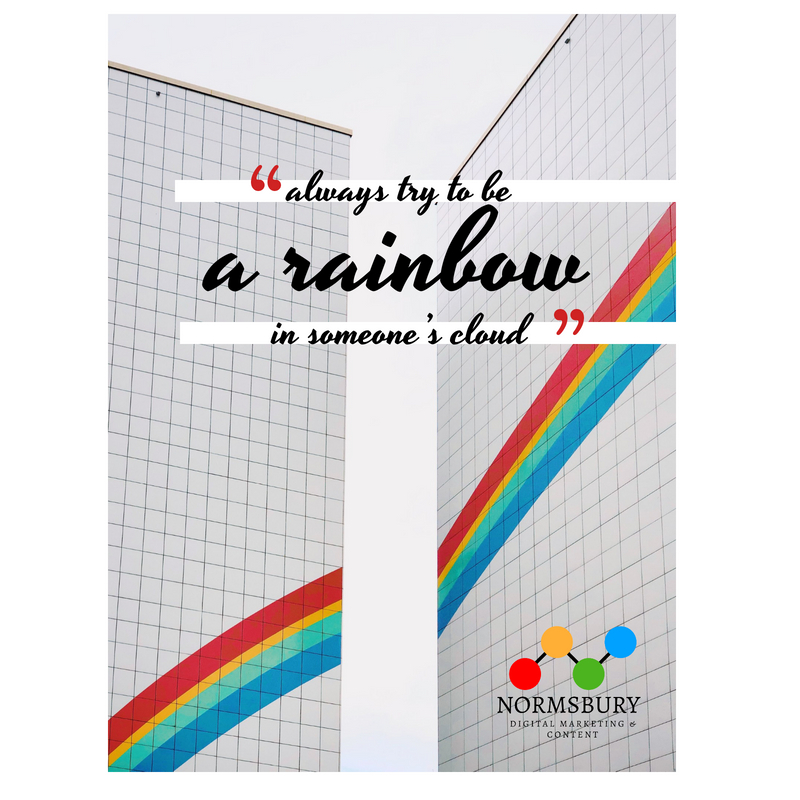 Thought of the day...  🌈
Have a great weekend everyone ❤️🧡💚💙