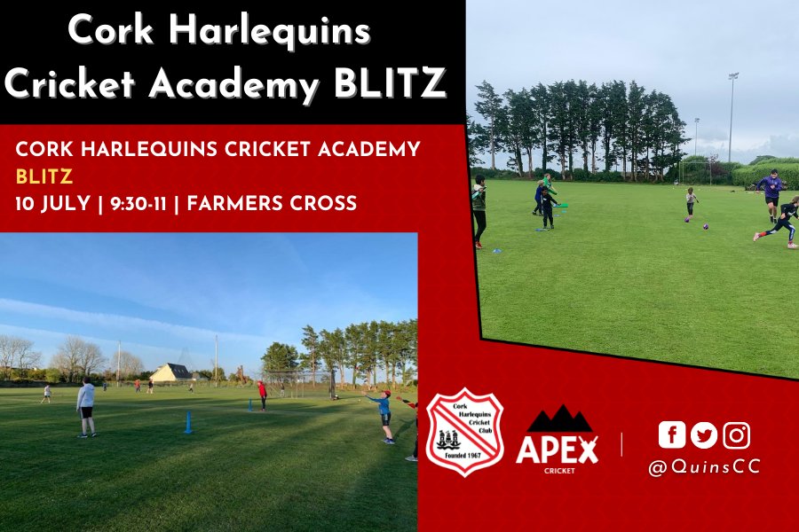 QuinsCC's tweet photo. Plenty of cricket taking place this weekend. An academy blitz is on alongside four adult team matches.
#QuinsCCFamily https://t.co/A5J6RjwOn7