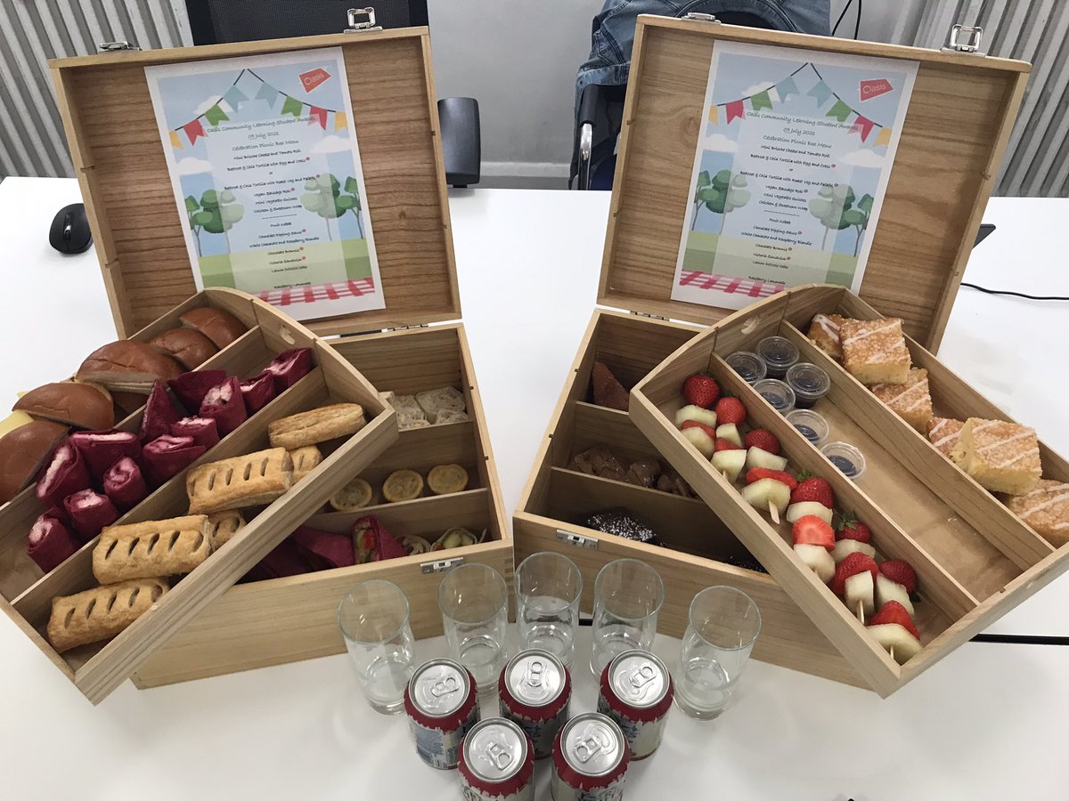 Afternoon tea has been delivered for all our nominated students at each academy - almost time to get together! #ONSA21 #StudentAwards @johnoasismurphy <a href="/SodexoUK_IRE/">Sodexo UK & Ireland</a>