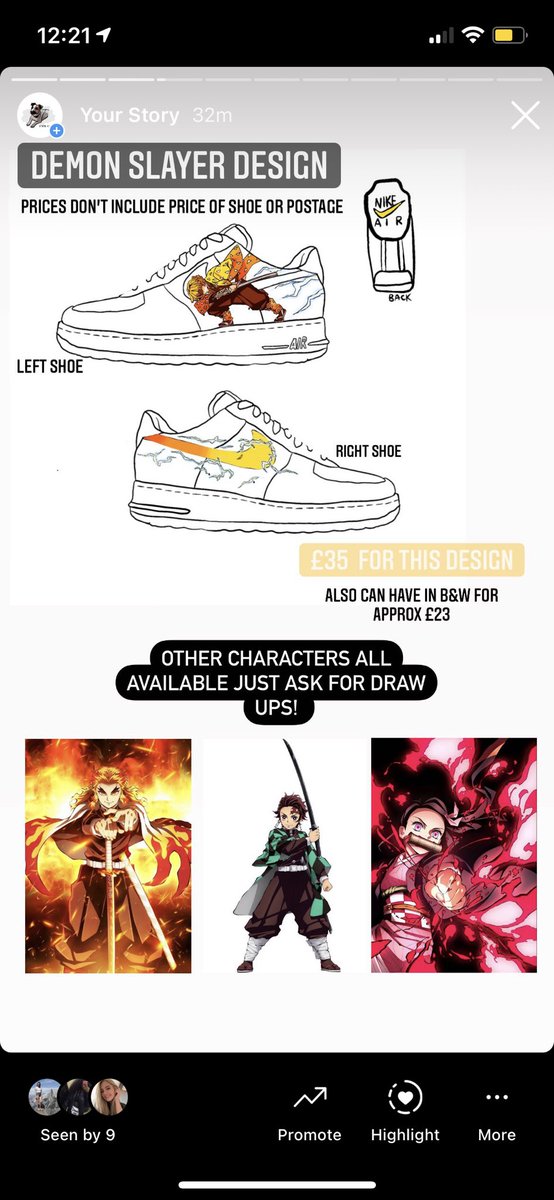 Fr3ya001's tweet photo. Hello hello please please please someone order some anime designs from me 🥺🥺 
ALL AT REDUCED PRICES TILL THE 16th 

Here’s some examples below 

#MHA #Dabi #JujutsuKaisen #Levi #onepunchman #anime #demonslayer #gojo #customs https://t.co/6O33k7DTXz