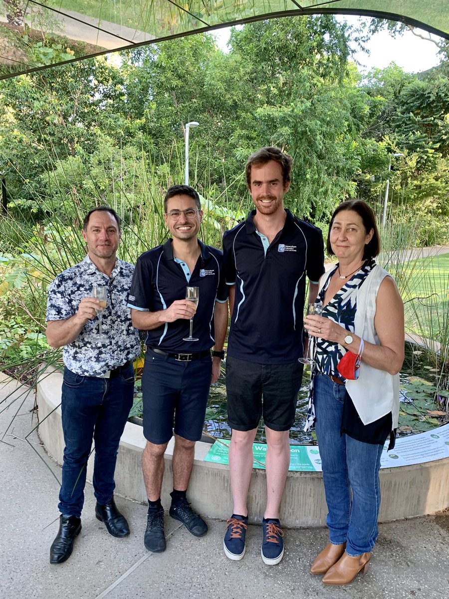AdrienMarc's tweet photo. Big milestone today! 4 years of research on #barramundi #reproduction completed📚🔬🐟💦 Could not have asked for a better #aquaculture team and supervisors @CSTFA_JCU @jcu https://t.co/g1OCX59Zr9