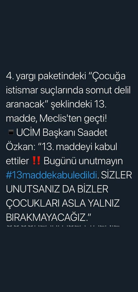 üzgünüz çocuklar...
