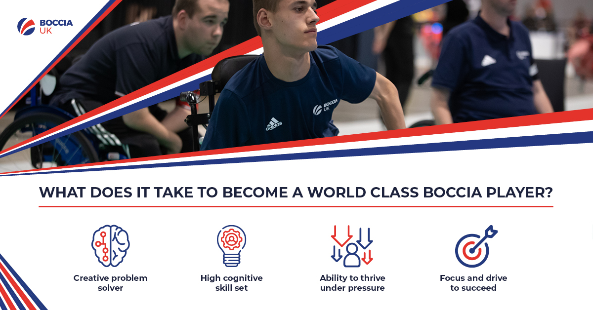 We are looking for our future stars of British boccia. Have you got what it takes?

Here's a reminder of what we're looking for...

PS Chess and board game wizardry always a good sign of a great boccia player

<a href="/bocciabhoy/">Steph</a> <a href="/Bocciasmithy/">David Smith OBE</a> <a href="/smccowan/">Scott McCowan</a> <a href="/JamieMcCowan3/">Jamie McCowan</a> <a href="/TaggartClaire/">Claire</a>
