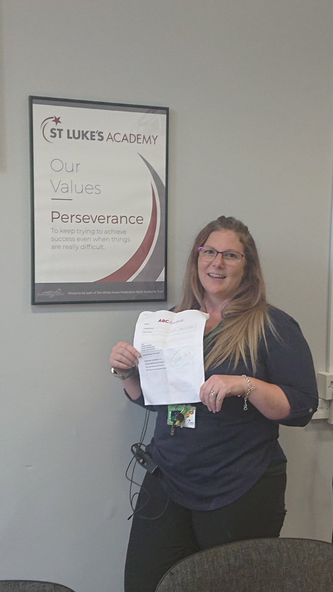 StLukesSwindon's tweet photo. Leading by example. Ms Lawrence has passed her Mechanics exam today! Unsurprisingly our students did too. Fantastic role model. https://t.co/ldr5YLLC87