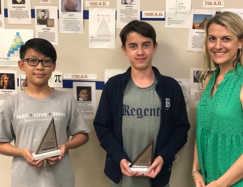 RSA_Math's tweet image. Great time at Vectors 2.0 this afternoon. We got to celebrate the math club’s national gold level status, our top performers in @MATHCOUNTS, some group problem solving, and an overview of the #milleniumproblems with Dr. Kump.