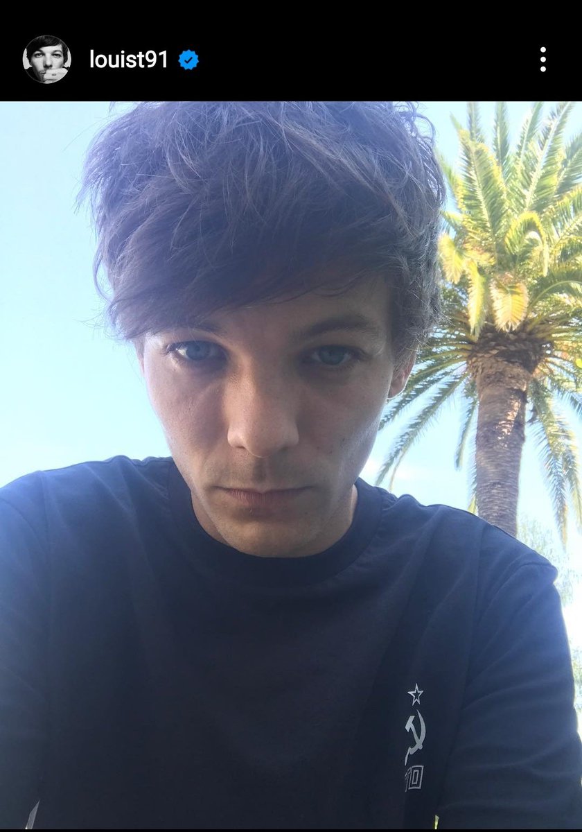 LT_throwback's tweet image. 📸 Today (9th July) Louis posted this selfie on Instagram!