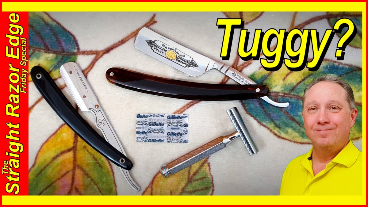 Your Straight Razor Edge Friday Special, My New Straight Razor Feels Like Its Pulling! youtu.be/XXVFbVCEcbM