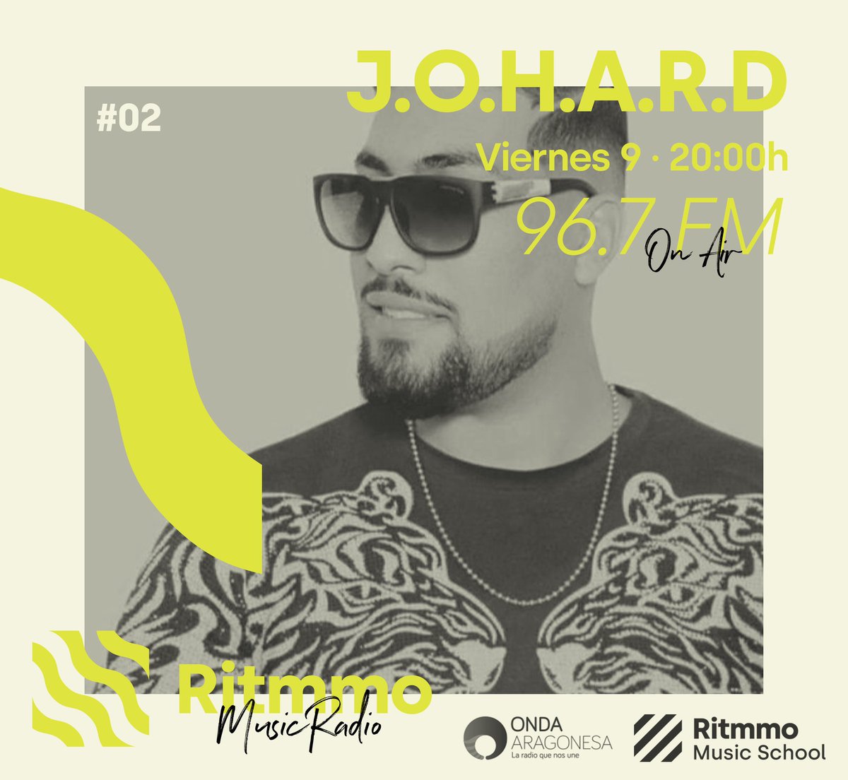 Hoy en <a href="/ondaaragonesa/">Onda Aragonesa</a> a partir de las 20:00h estaré junto a JoHard en Ritmmo Music Radio <a href="/Ritmmo_School/">Ritmmo</a>