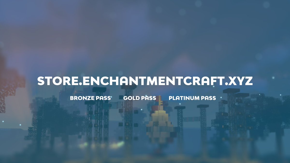 enchcraft's tweet image. As we rapidly work towards our opening, we are happy to announce that we are now officially offering purchasable Ranks on our brand new Store!
We are also currently running a 25% off Launch Sale across all Ranks on our Store!✨

Store link: store.enchantmentcraft.xyz