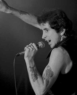 Happy Birthday to the late Bon Scott of AC/DC on what would have been his 75th birthday.  