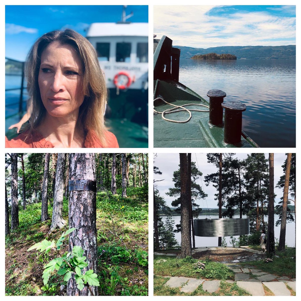 I begynnelsen av juli var jeg på Utøya, ifm arbeidet med sommerens spesialepisoder av podkasten Tut &amp; Mediekjør, om medienes 22. juli-dekning. Håper du vil lytte! podcasts.apple.com/no/podcast/tut…