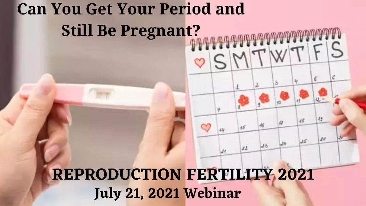 FertilityMeet's tweet photo. Visit my Blog "Can You Get Your Period and Still Be Pregnant?"
visit us for more details:
https://t.co/axUEFyg22r
#Fertility #reproductionhealth #PCOS #infertility #pregnancy 

Join us at:  
@FertilityMeet 
Save the dates: July 21, 2021 https://t.co/KZcOlGLPmi