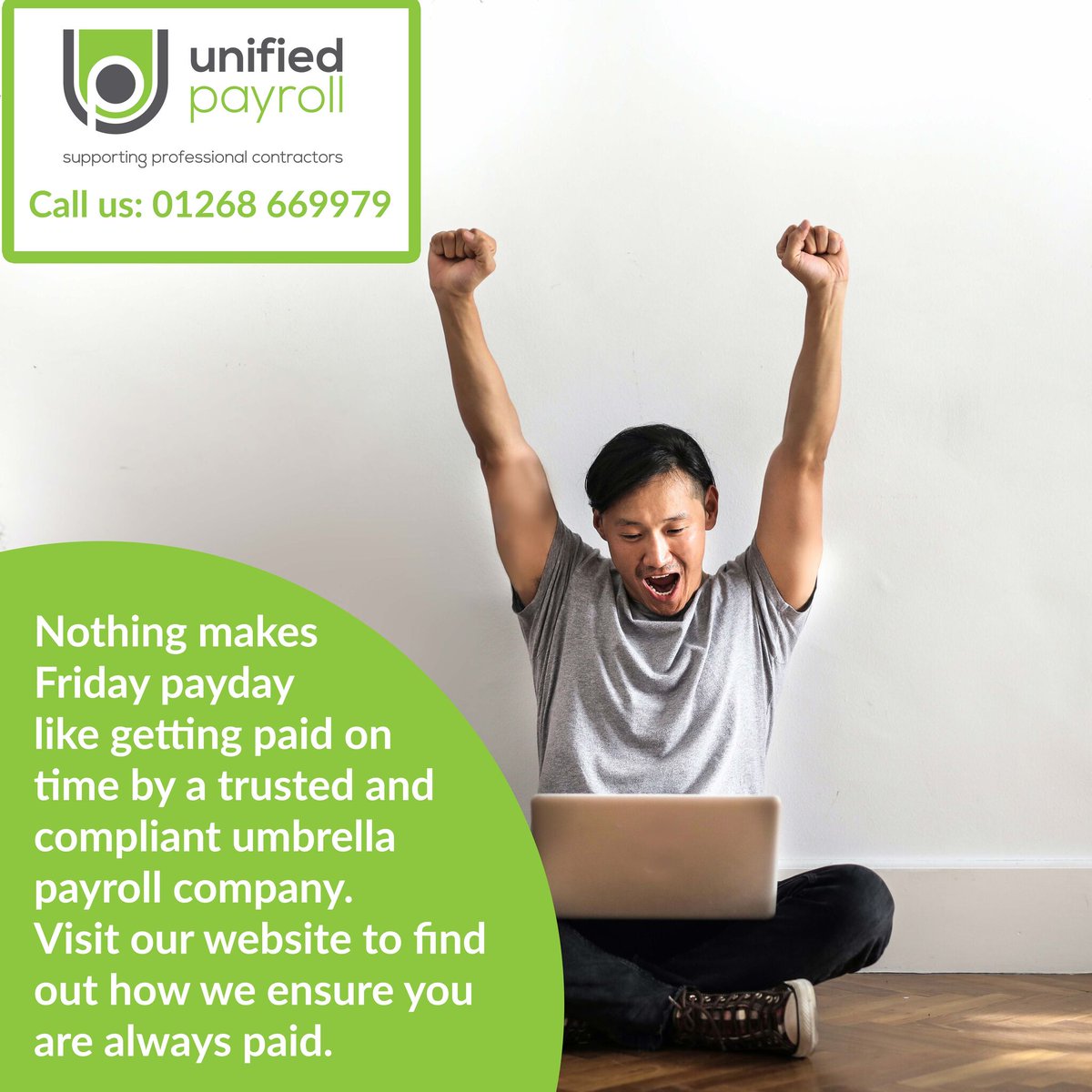 Friday payday should always be a stress-free day with contractors getting their pay on time without fail. Find out how we ensure your payday goes to plan: bit.ly/34qyxA2
#unifiedpayroll #contractor #payrollservices #payrollservice #payrollmanagement #payrollsolution