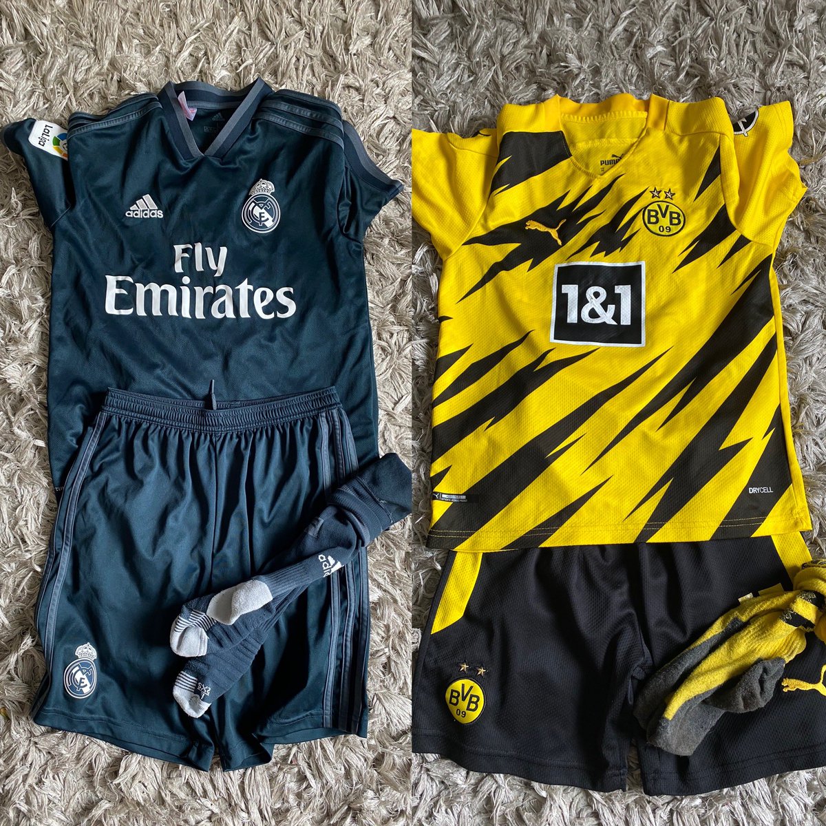 nrg1109's tweet photo. For any new teams starting out or any existing teams that need a kit let me know, they will both fit U10s/U11s I have a minimum of 10 sets of each kit https://t.co/5gAWofATKx