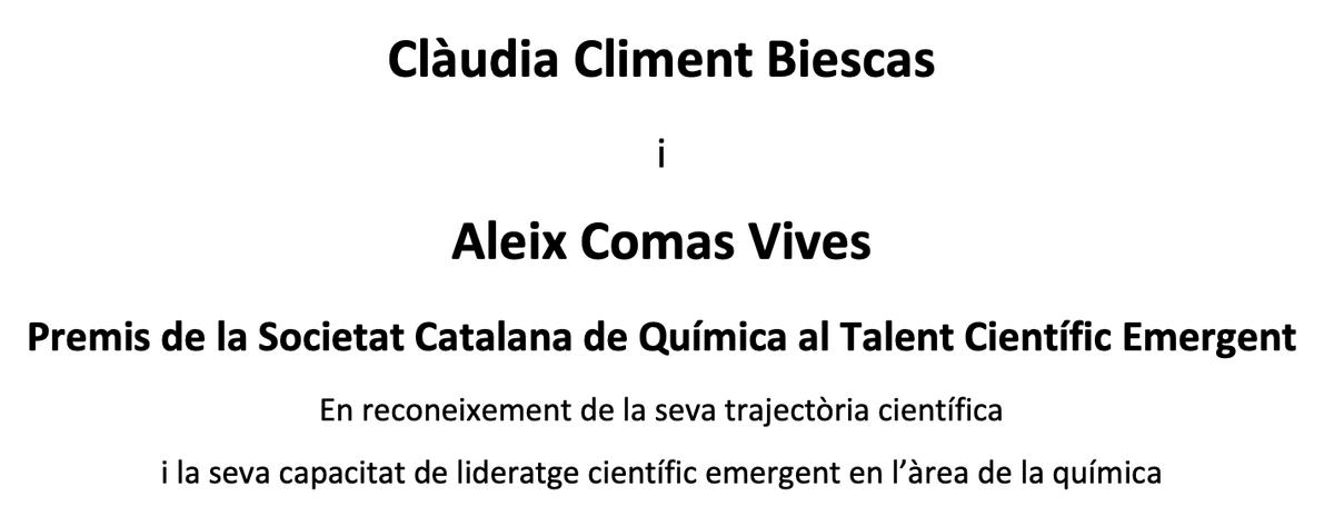 Societat Catalana de Química tweet media