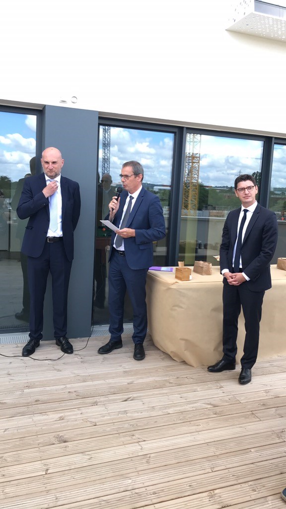 BdT_Occitanie's tweet photo. Inauguration officielle de la Résidence étudiante et de l’Habitat Jeunes #Horizon172 et #@Home de #Altéal à proximité du Campus Enova @DCToulouse à #Labège
#Innovation #Logment #Occitanie https://t.co/HlHFJMfgU6
