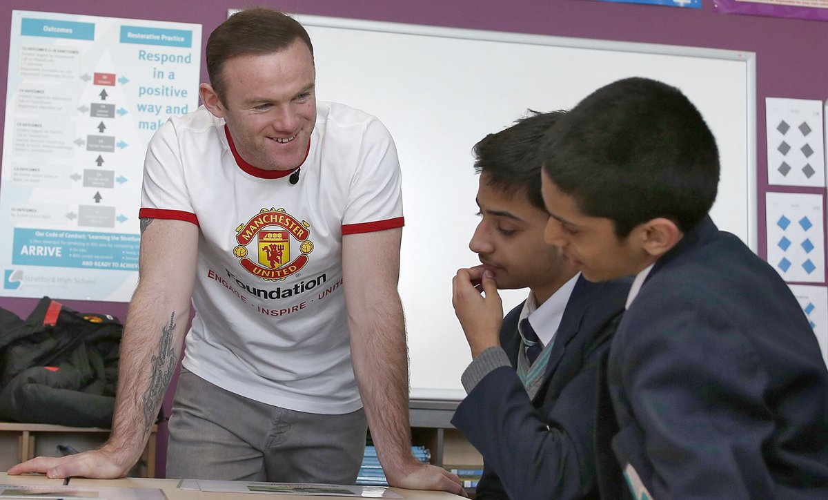 Manchester United Foundation tweet media