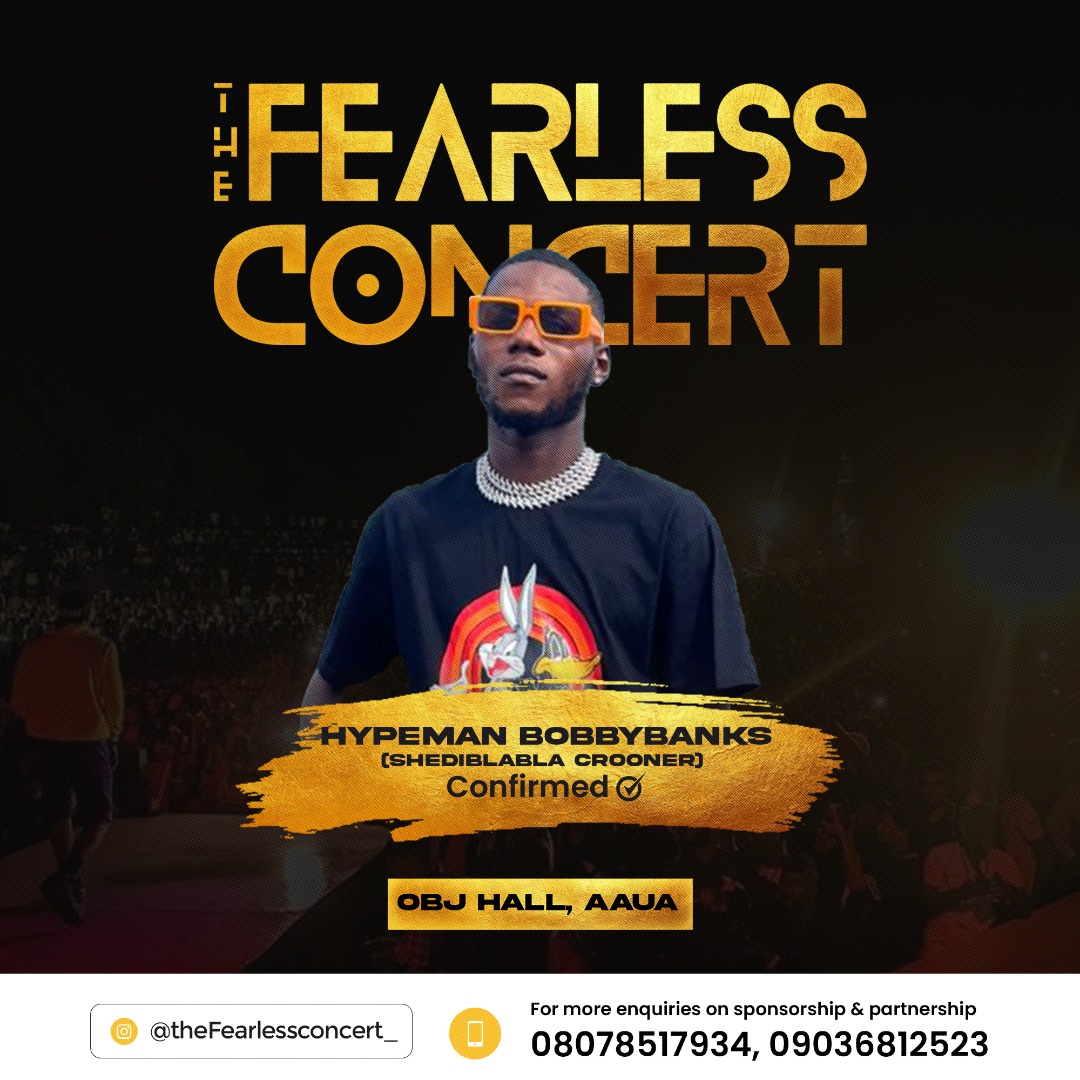 __iPLUG's tweet photo. it's few days to the biggest concert in Ondo State. Have you gotten your ticket? 
You don't want to miss Mayorkun, Buju , Woli Agba and other big guys, performing live at Adekunle Ajasin University. 🔥

Get your tickets here: https://t.co/Ds2ALluzw2

#TheFearlessConcert https://t.co/WXU44X6guV