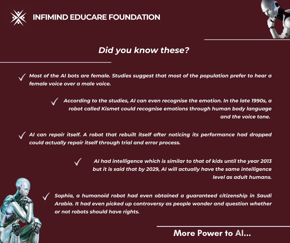 InfimindEducare's tweet photo. #ArtificialIntelligence has received an immense recognition in the recent years, especially during this #COVID19 scenario. This has been the talk of the town, there was #buzz in the tech industry around #AI and its development.

please click on the link: https://t.co/tsIV57r452 https://t.co/NdKlmFhH9z