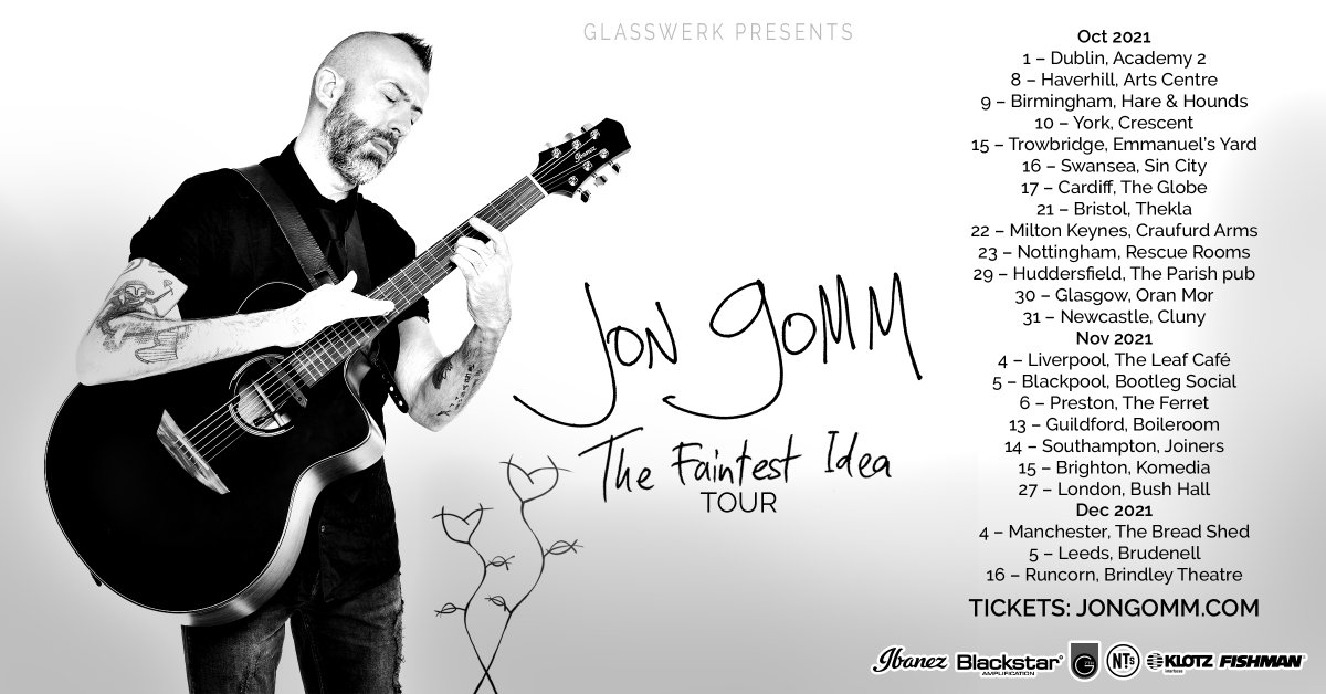 Glasswerk's tweet image. .@jongomm is hitting the road in the UK this autumn and you need to be there! Tix via @eventim_uk - eventim.co.uk/artist/jon-gom…
