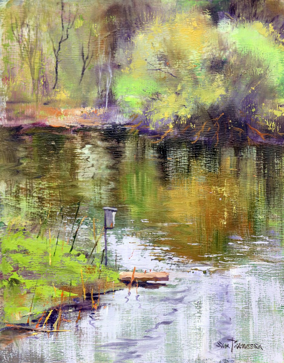 GreatPaintIn's tweet image. Sam Poanessa's piece "Primavera" is accompanied by inspiring words from one of his students that speaks to a better time to come. #GreatPaintIn

Explore the poem and painting: bit.ly/3wtDTVZ