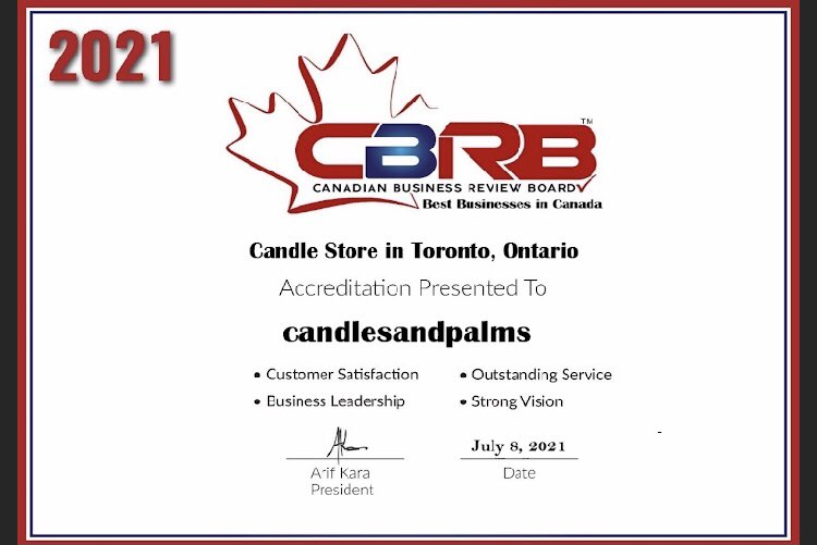 Extremely Excited To Share! Thank You So Much ❤️ #bestbussiness #canada #achievement #workhard #toronto #canada #award #hardworkoaysoff #candlelife #sharethegoodnews #thankful