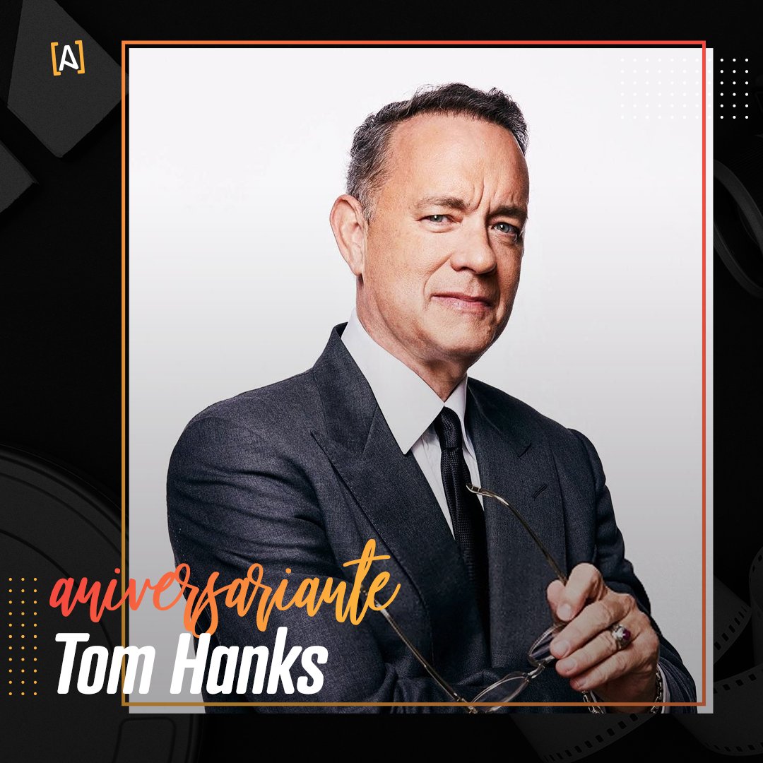 Tom Hanks é um poço de talento sem fim! Hoje o ator americano faz 65 anos!
Happy birthday Tom! 