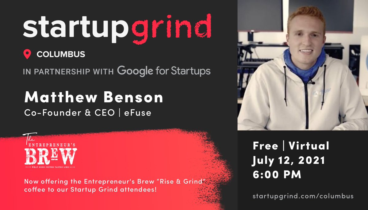 Matthew “MJB” Benson is the cofounder &amp; CEO of eFuse, the place where gamers meet, compete, and are discovered. 

Check out our next Startup Grind with eFuse/MJB: bit.ly/3vmlLwN