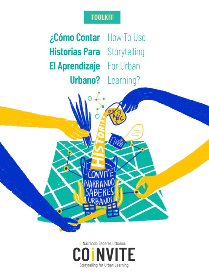 Storytelling is crucial for imagining and creating more just cities. See here the toolkit that shows how can we use storytelling for urban learning: tinyurl.com/3k26vc78