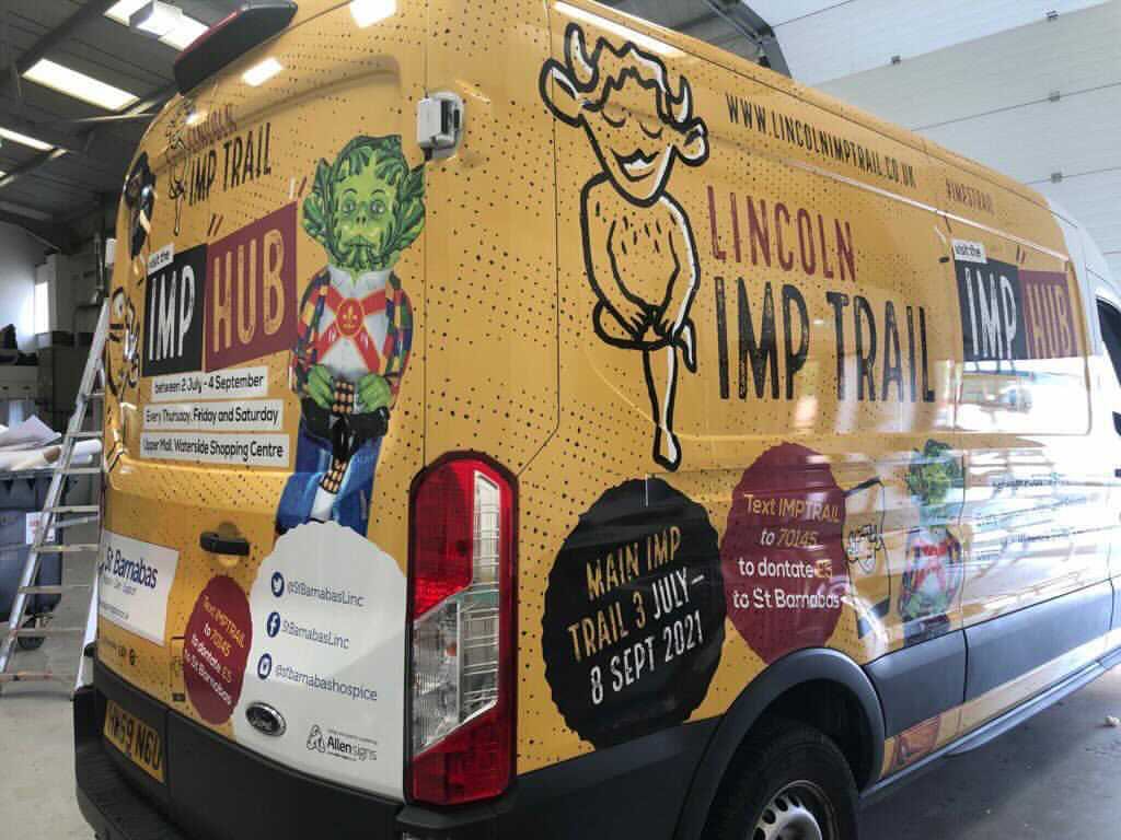 Allen_Signs's tweet photo. We are always proud to be asked to livery somebody's vehicle but this one certainly is up there with our favourites...
If you see the @StBarnabasLinc e van then take a picture & tag us #AllenSigns
#LincImpTrail #Imptrail #lincolnshire #lincoln #hospicecare #AllenSigns https://t.co/DU32rFohIx