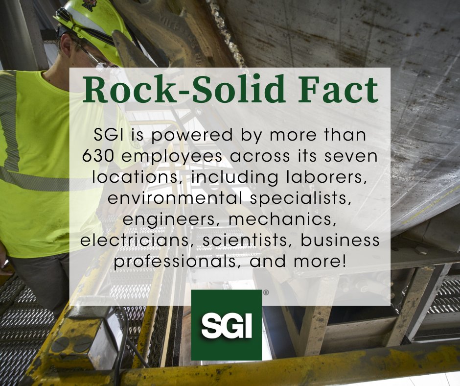 Come join us today! To learn more about our open positions and to apply, click here for our career page --  gafsgi.wd5.myworkdayjobs.com/SGI_Careers